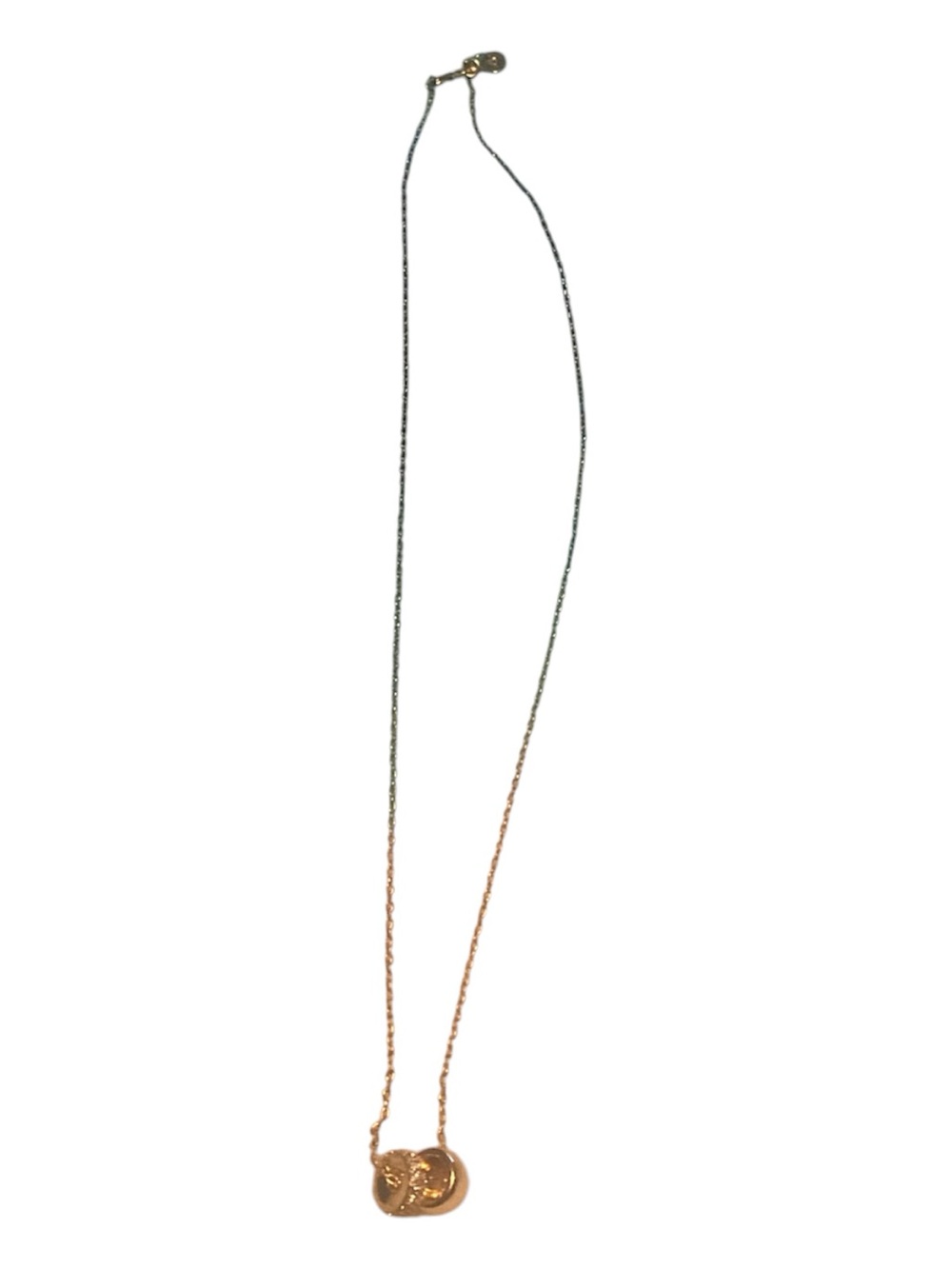 Delicate Gold Disc Necklace with Textured Pendant - Women Jewelry